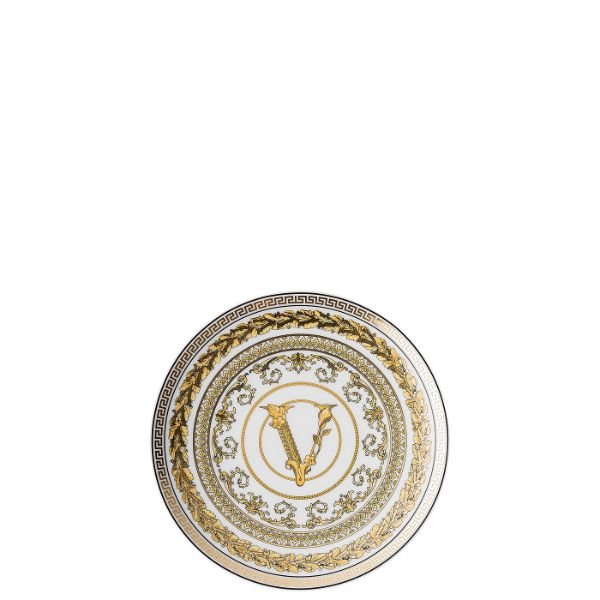 Plate Virtus Gala White 17Cm -Versace