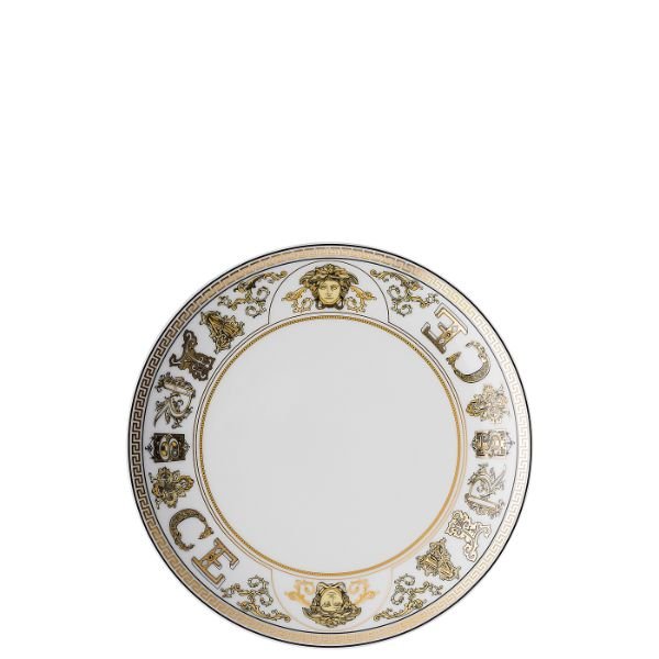 Plate Virtus Gala White 21Cm -Versace