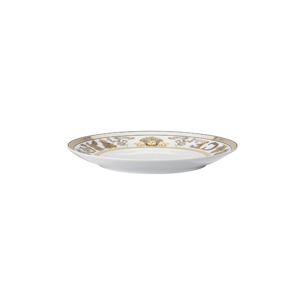 Plate Virtus Gala White 21Cm -Versace