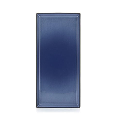 Platter Equinoxe Rect Cirrus Blue -Revol