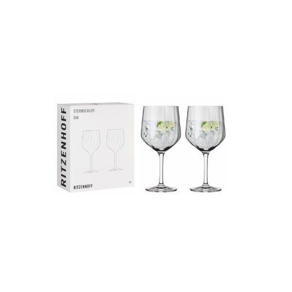 RITZ Gin & Tonic sternschliff 2 by Ritzenhoff set -Ritzenhoff