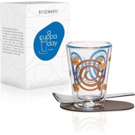 Ritzehoff Espresso Glass A Cuppa Day -Ritzenhoff