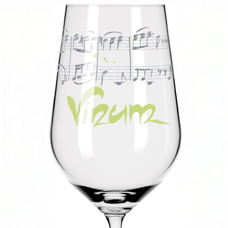 Ritzehoff White Wine Crystal Heart 3 Wurm -Ritzenhoff