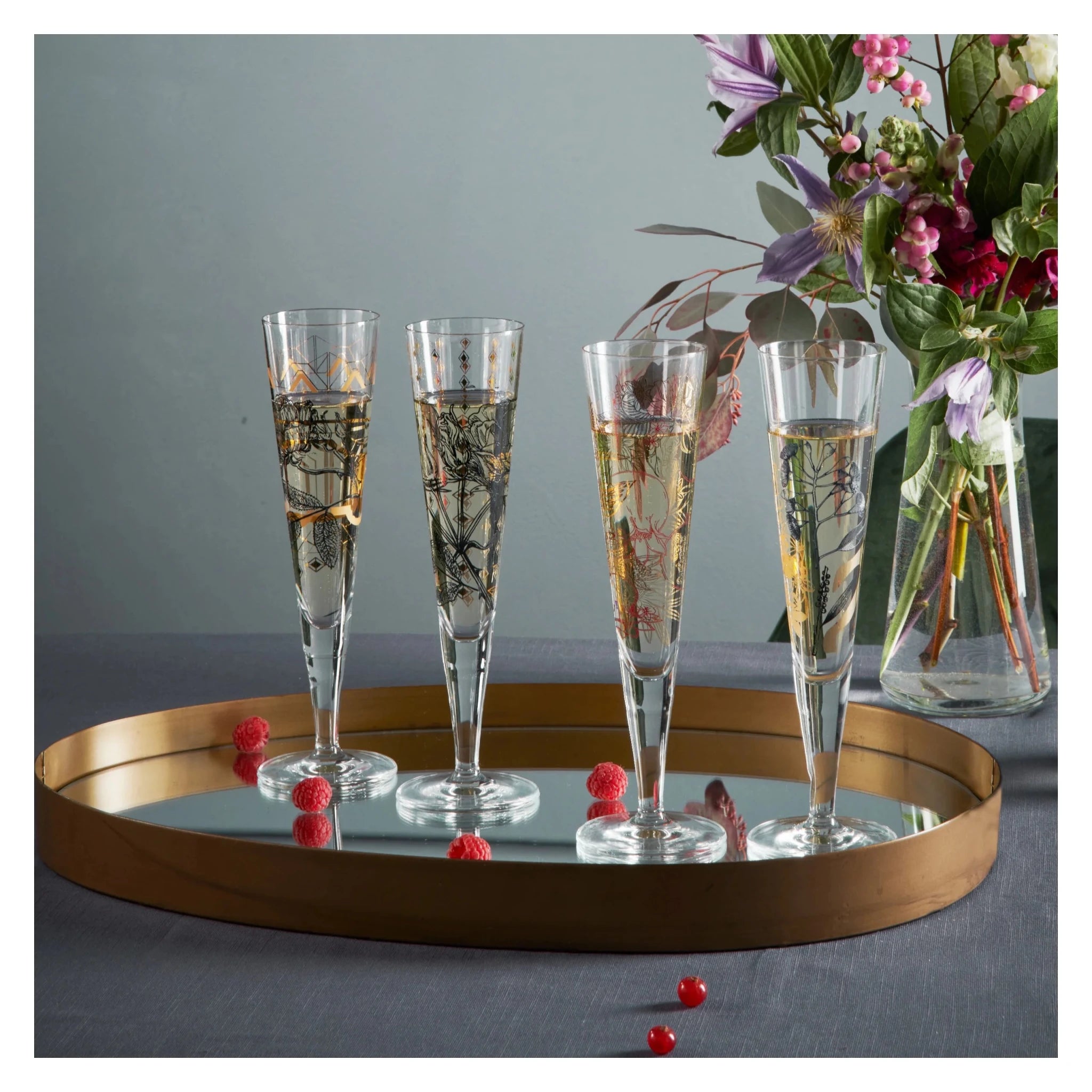 Ritzenhoff Champagne Champus Goldnacht 29 L.HOFGÄRTNER -Ritzenhoff