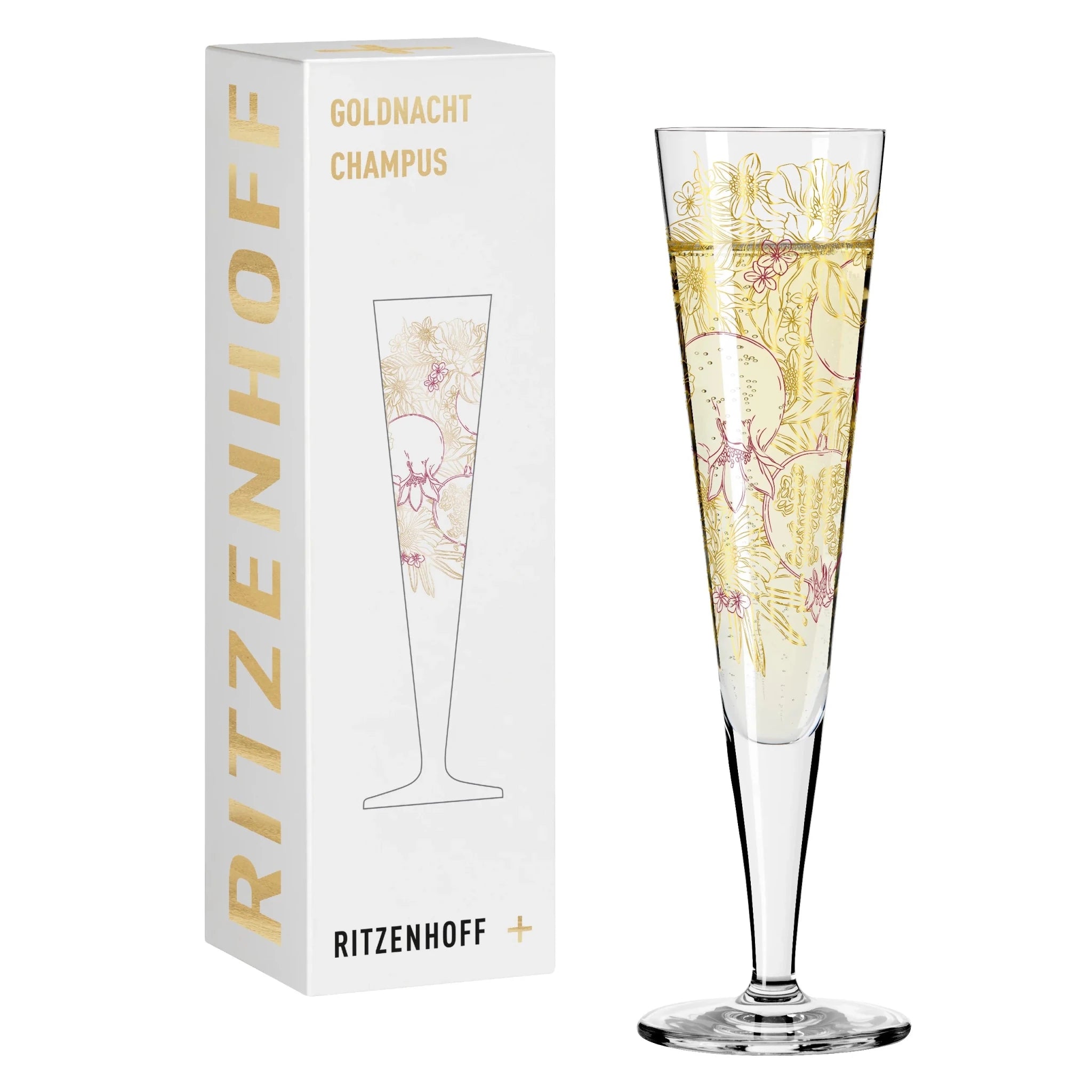 Ritzenhoff Champagne Champus Goldnacht 31 M.Enterrios -Ritzenhoff