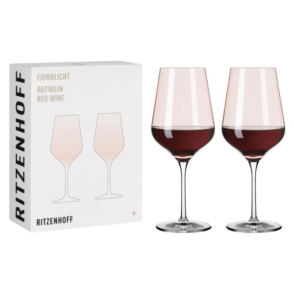 Ritzenhoff Light Red Wine Fjord (Set Of 2) -Ritzenhoff