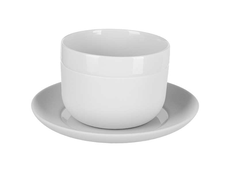 Rosenthal Espresso Cup & Saucer Capello White -Rosenthal