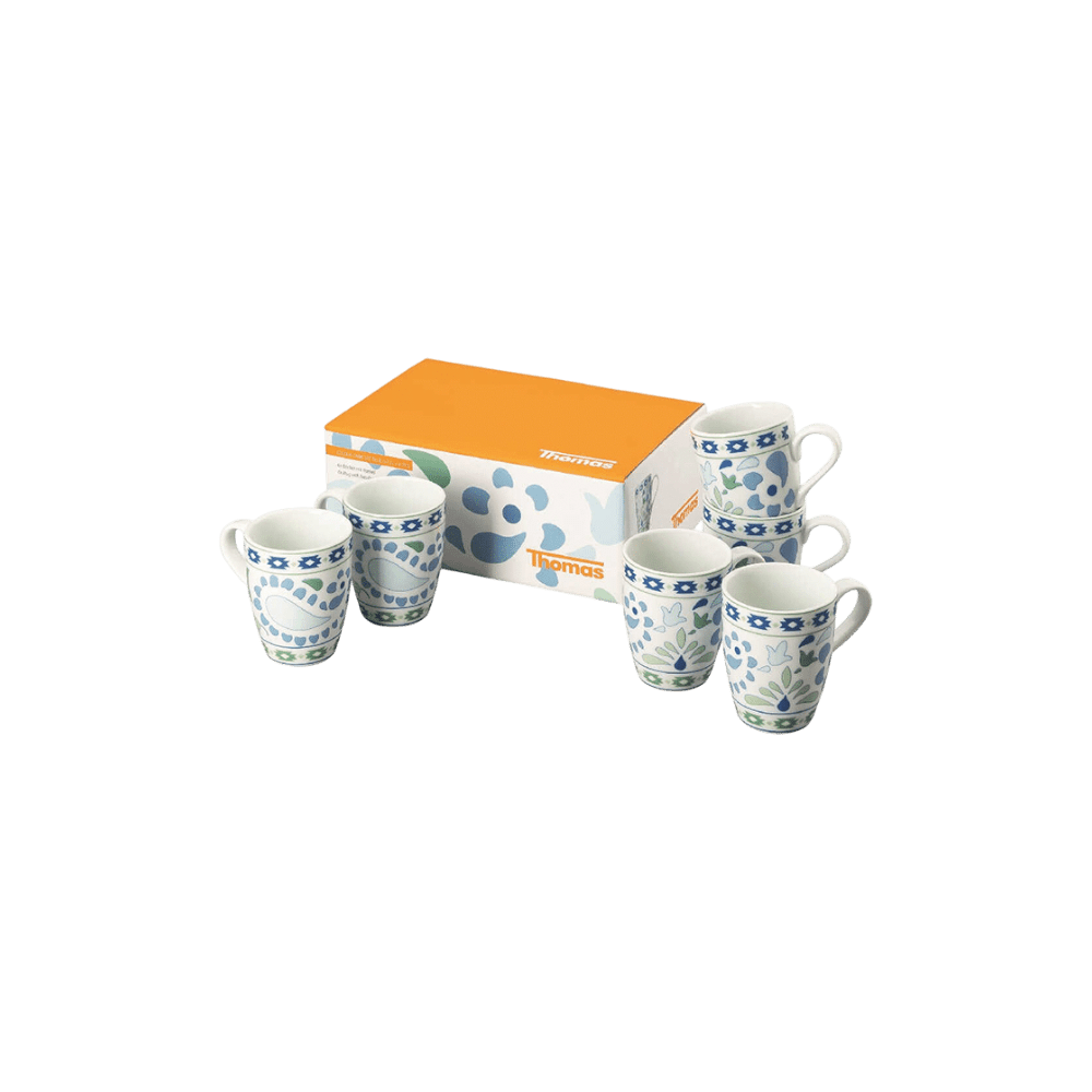 Rosenthal Thomas Mug Colour Game (Set Of 6) (BLUE) -Rosenthal