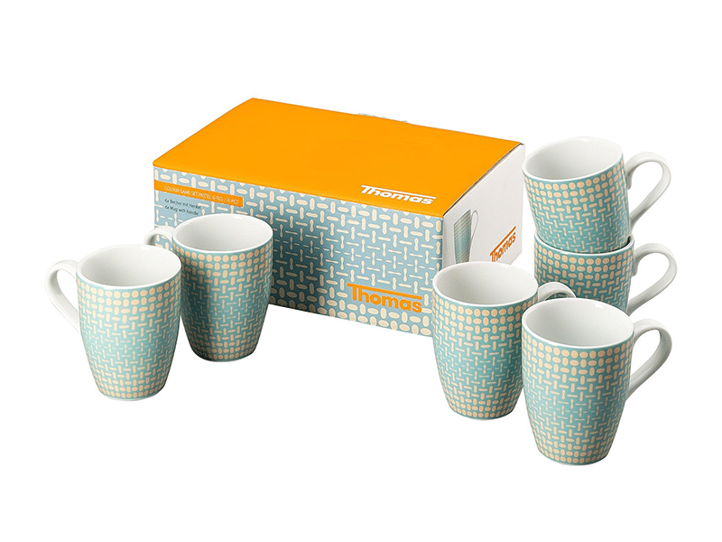 Rosenthal Thomas Mug Colour Game (Set Of 6) (BLUE) -Rosenthal