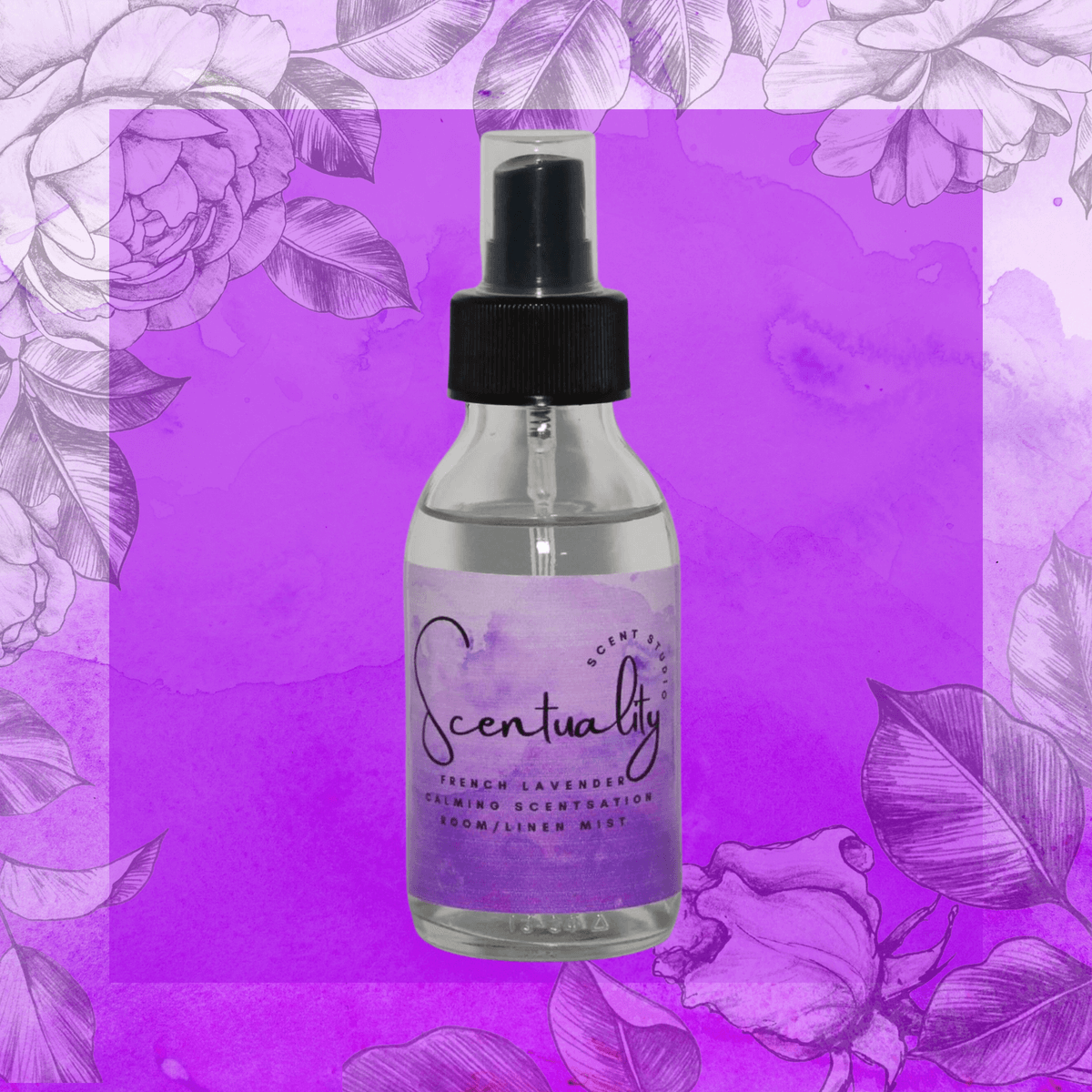 SCE French Lavendar 100ML Glass Bottle -Spilhaus
