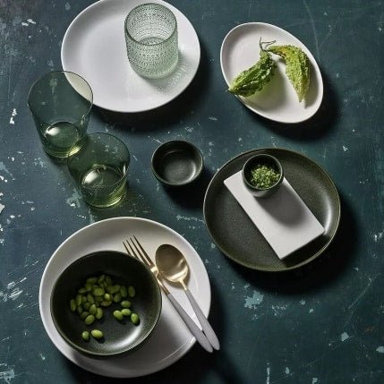 SOUND FORREST Plate Flat Coup 20 cm Set of 4 -United Tables