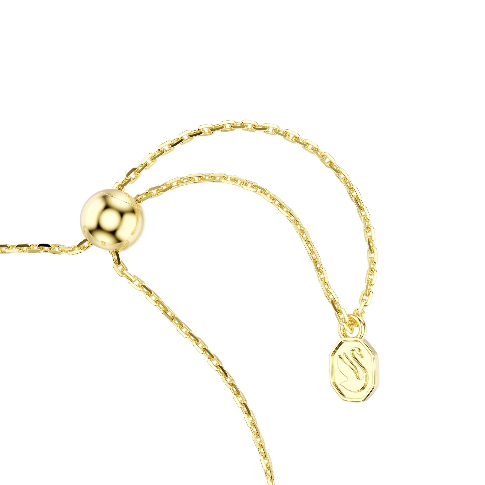 Sublima bracelet, Round cut, Star, Multicolored, 18K gold finish -Swarovski