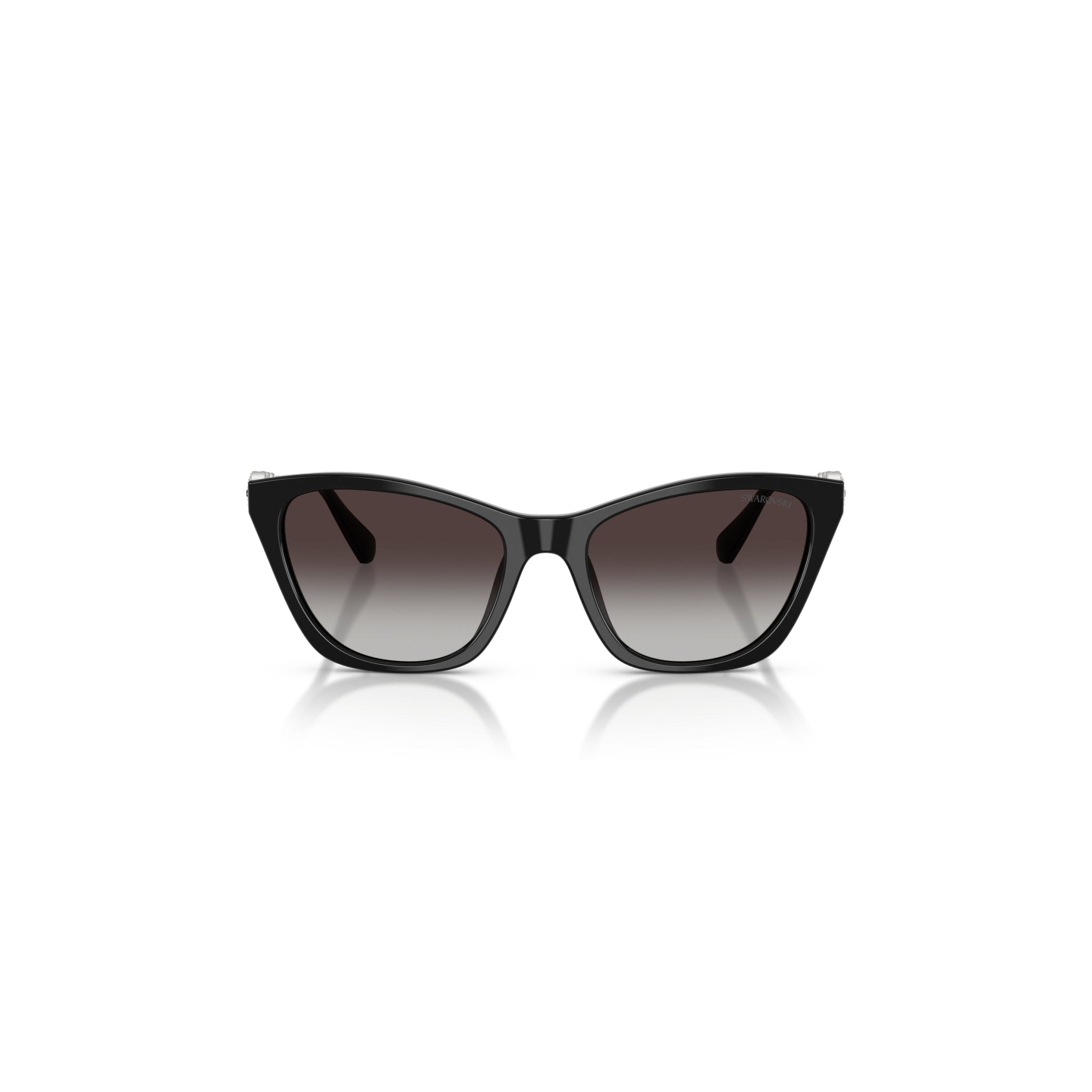Sunglasses, Cat-eye shape, SK6068, Black -Swarovski