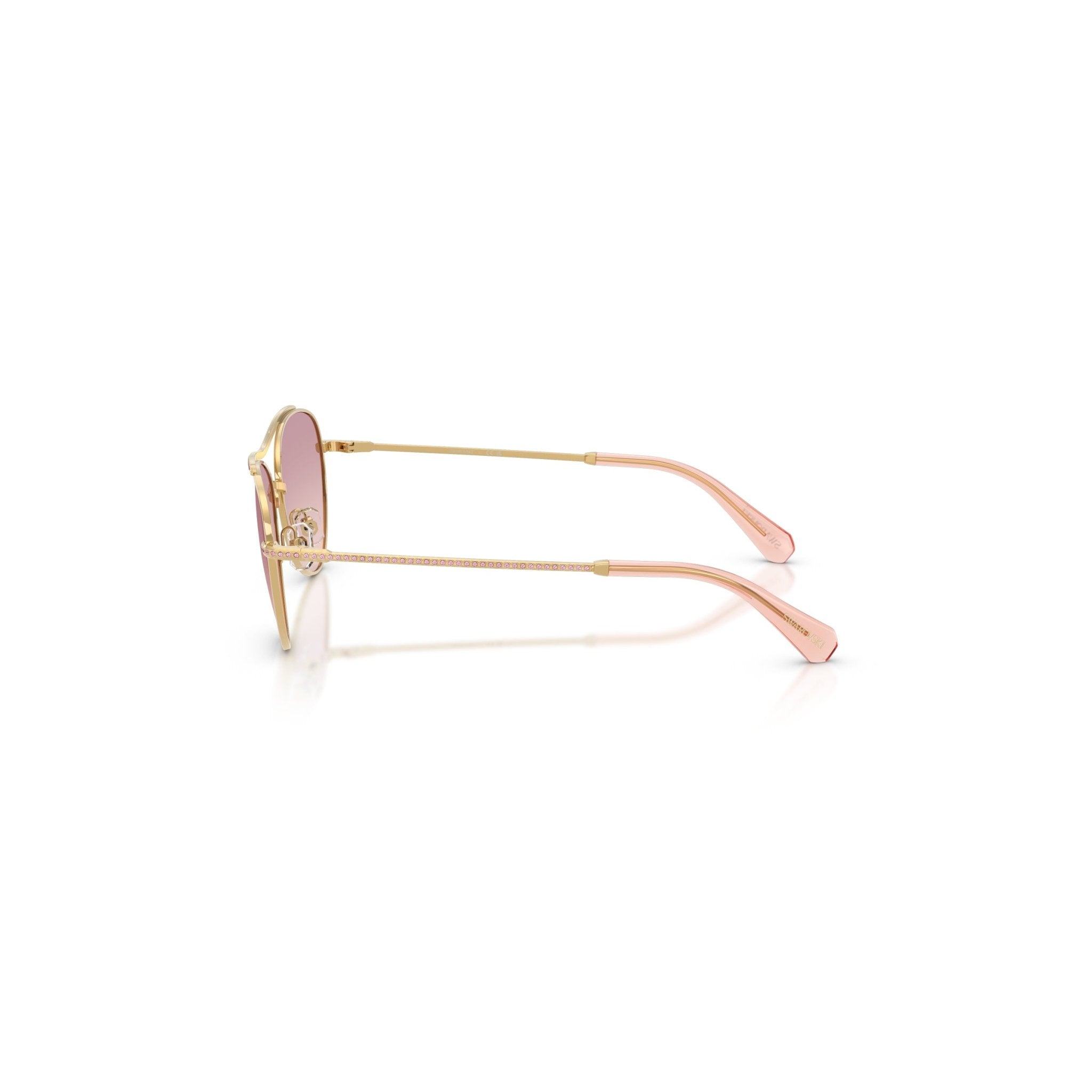 Sunglasses, Pilot shape, SK7047, Pink -Swarovski