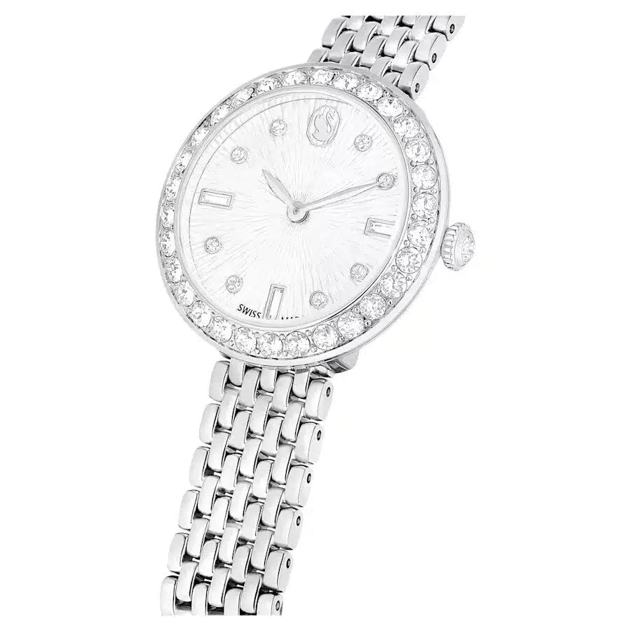 Swarovski Certa Watch, Swiss Made, Metal Bracelet, Silver tone, Stainless steel -Swarovski
