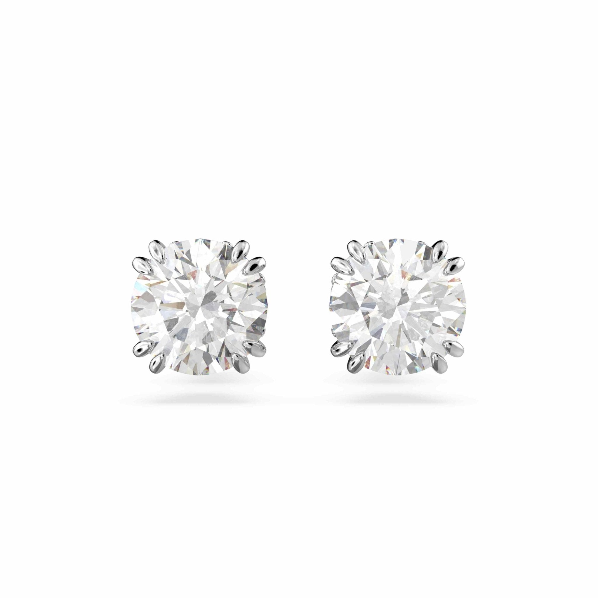 Swarovski Constella Stud Earrings Round Cut -Swarovski