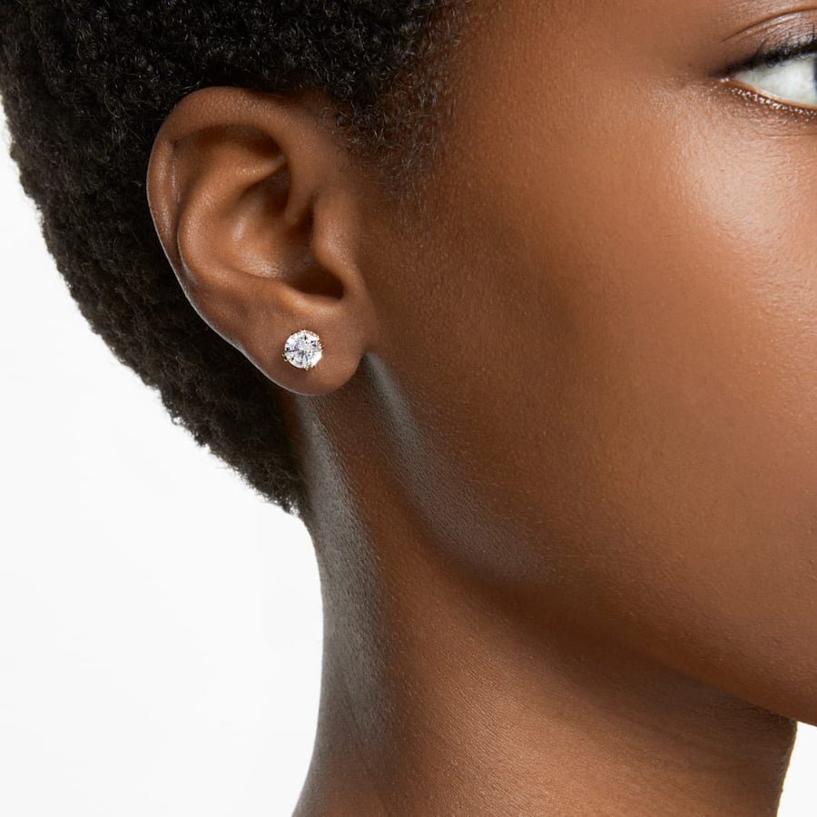 Swarovski Constella Stud Earrings Round Cut -Swarovski