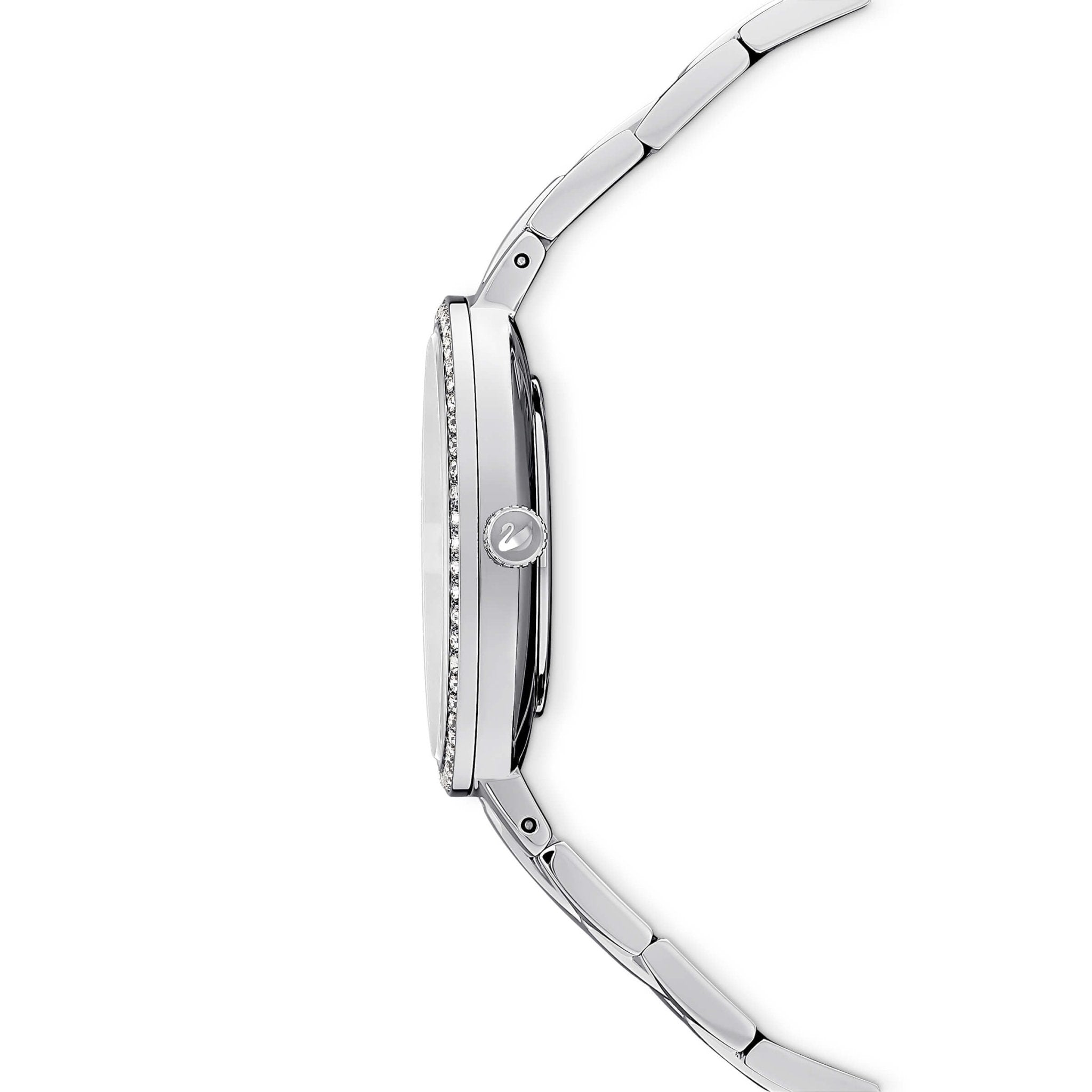 Swarovski Cosmopolitan Watch, Metal Bracelet, Silver Tone, Stainless Steel -Swarovski