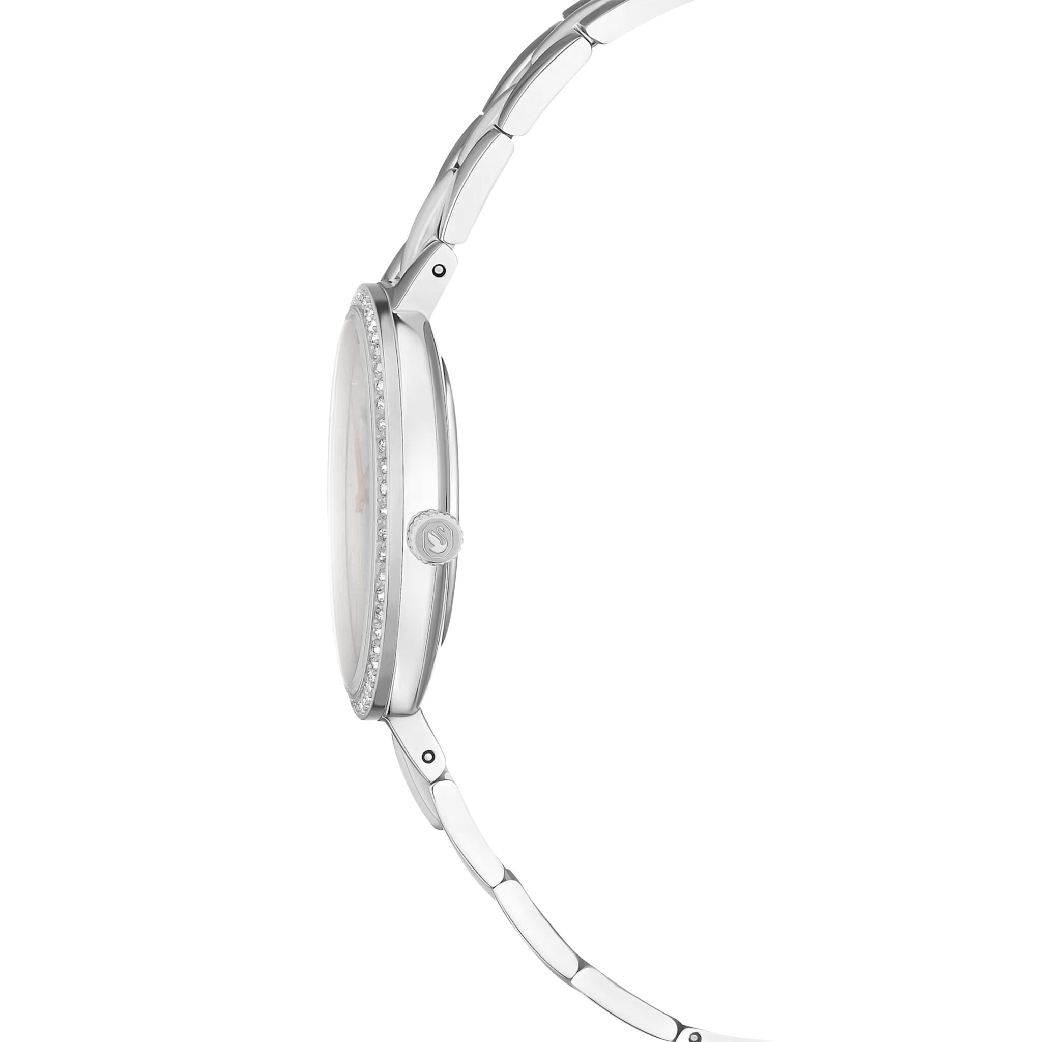 Swarovski Cosmopolitan Watch, Swiss Made, Metal Bracelet, Silver tone, Stainless steel -Swarovski
