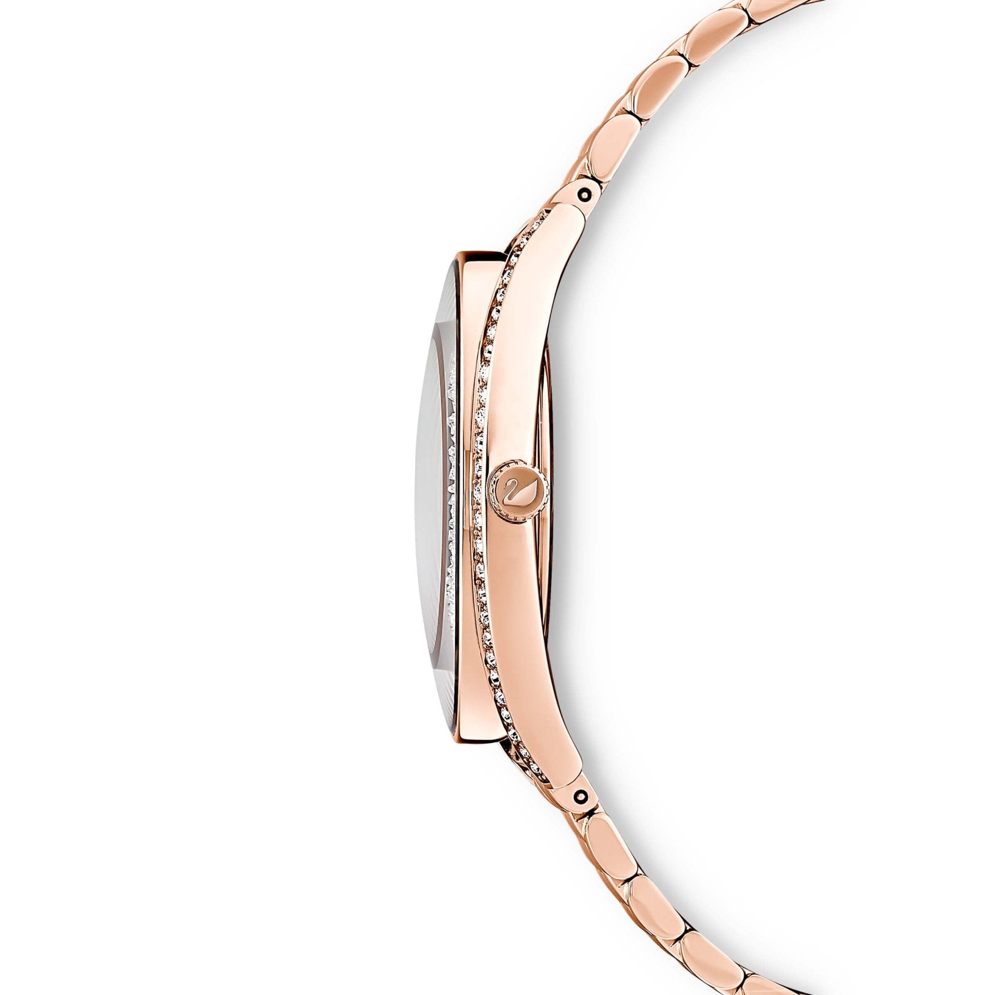 Swarovski Crystalline Aura Watch, Metal Bracelet, Rose Gold Tone, Rose-Gold Tone Pvd -Swarovski