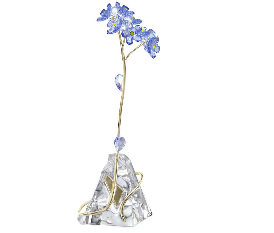 Swarovski Florere Forget Me Not Ornament -Swarovski