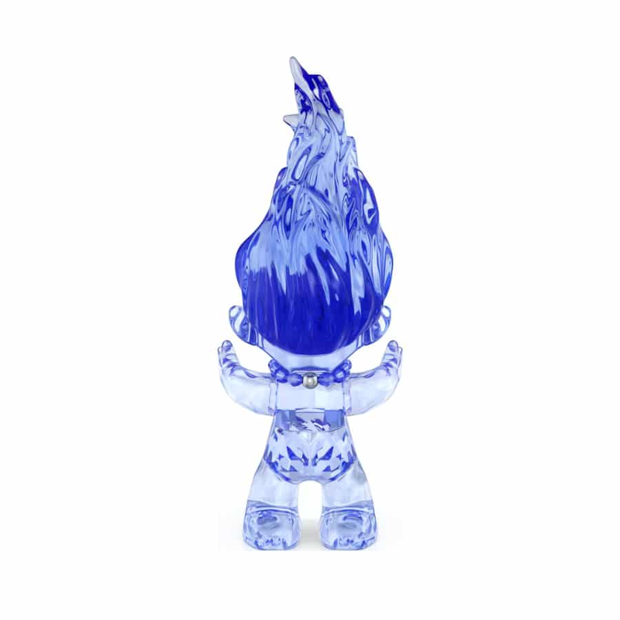Swarovski Good Luck Trolls Troll Blue -Swarovski
