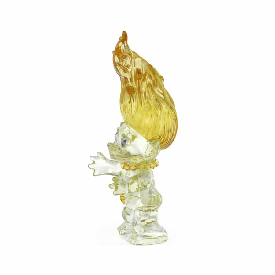 Swarovski Good Luck Trolls Troll Yellow -Swarovski