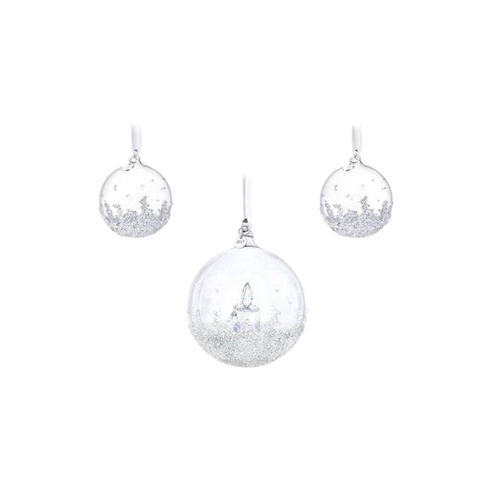 Swarovski Hanging Ornament Christmas Ball Set Annual Edition 2017 -Swarovski
