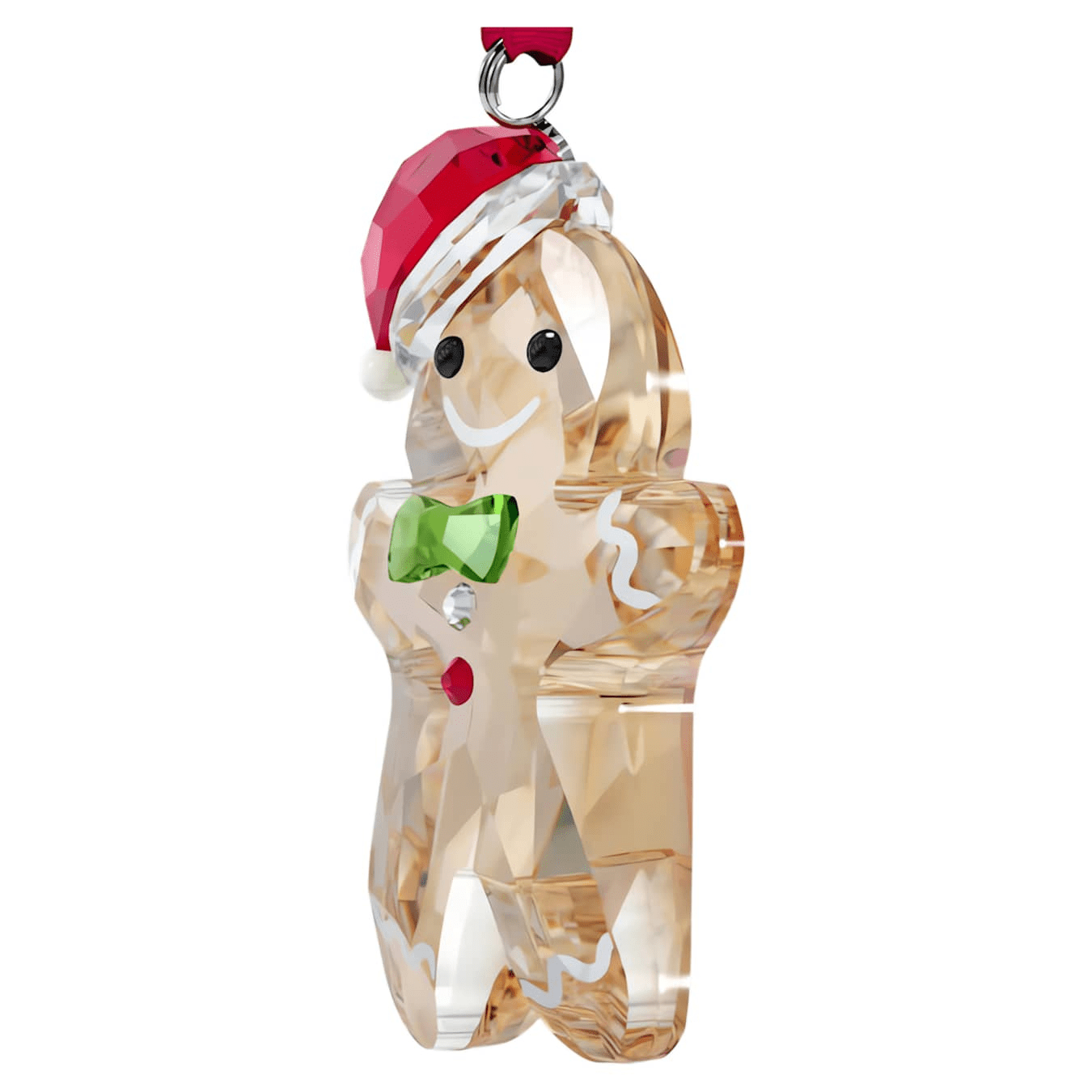 Swarovski Holiday Cheers Gingerbread Man Ornament -Swarovski