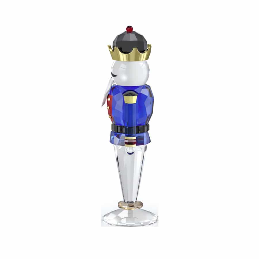 Swarovski Holiday Cheers Nutcracker Blue -Swarovski
