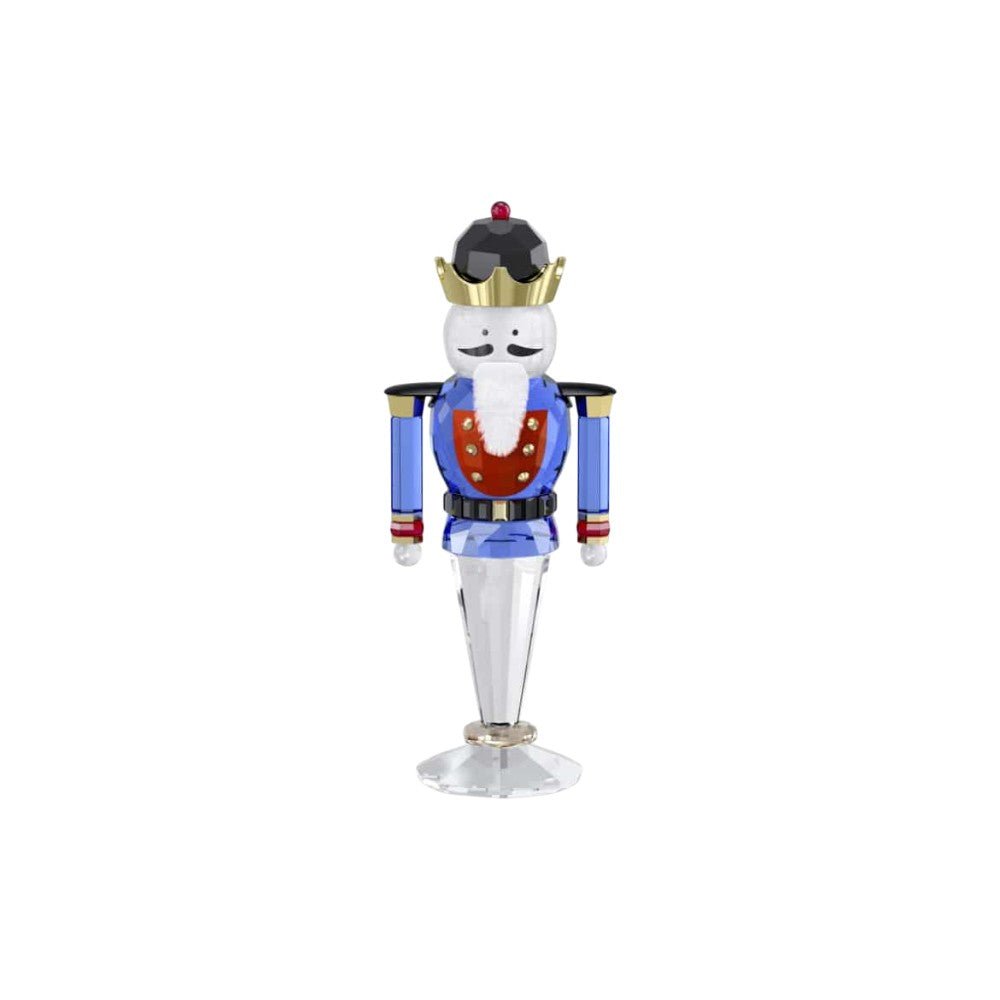 Swarovski Holiday Cheers Nutcracker Blue -Swarovski
