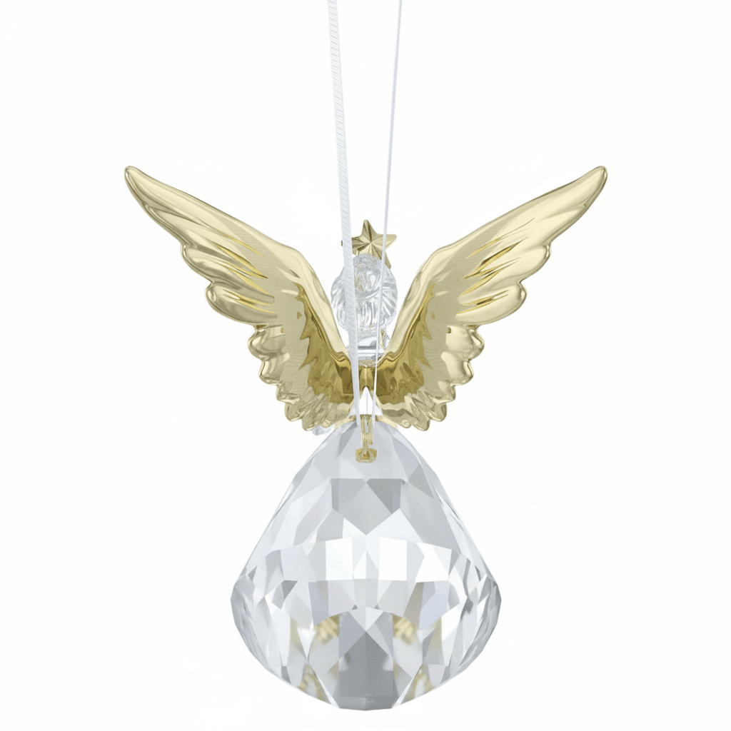 Swarovski Holiday Magic Angel Ornament -Swarovski