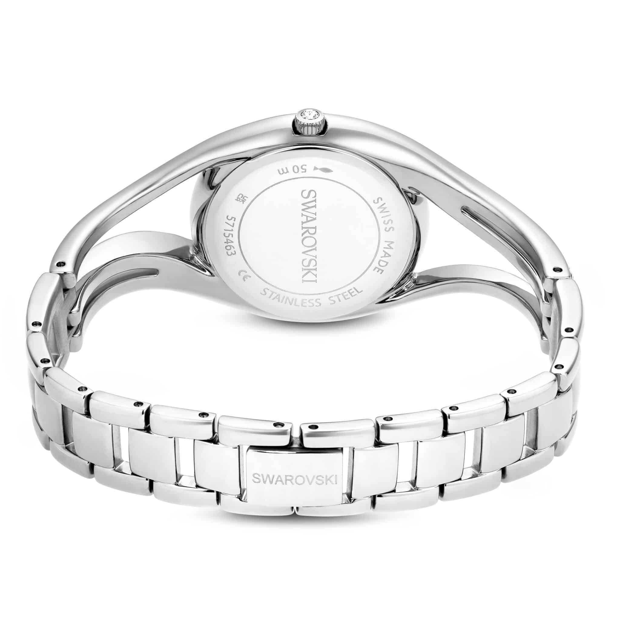 Swarovski Hyperbola Bangle Watch Swiss Made, Stainless steel -Swarovski
