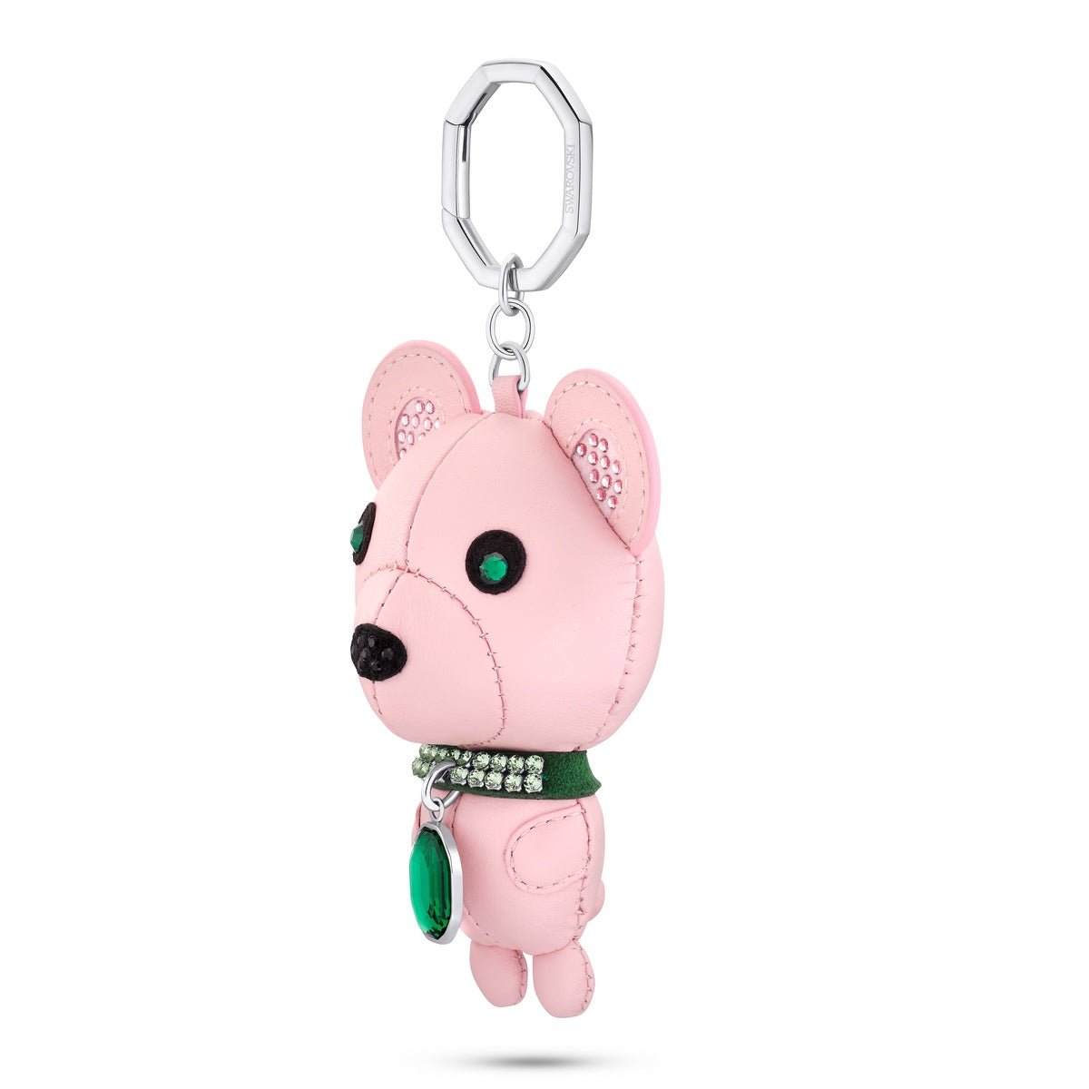 Swarovski Icons key ring Bear, Multi-coloured, Stainless steel -Swarovski