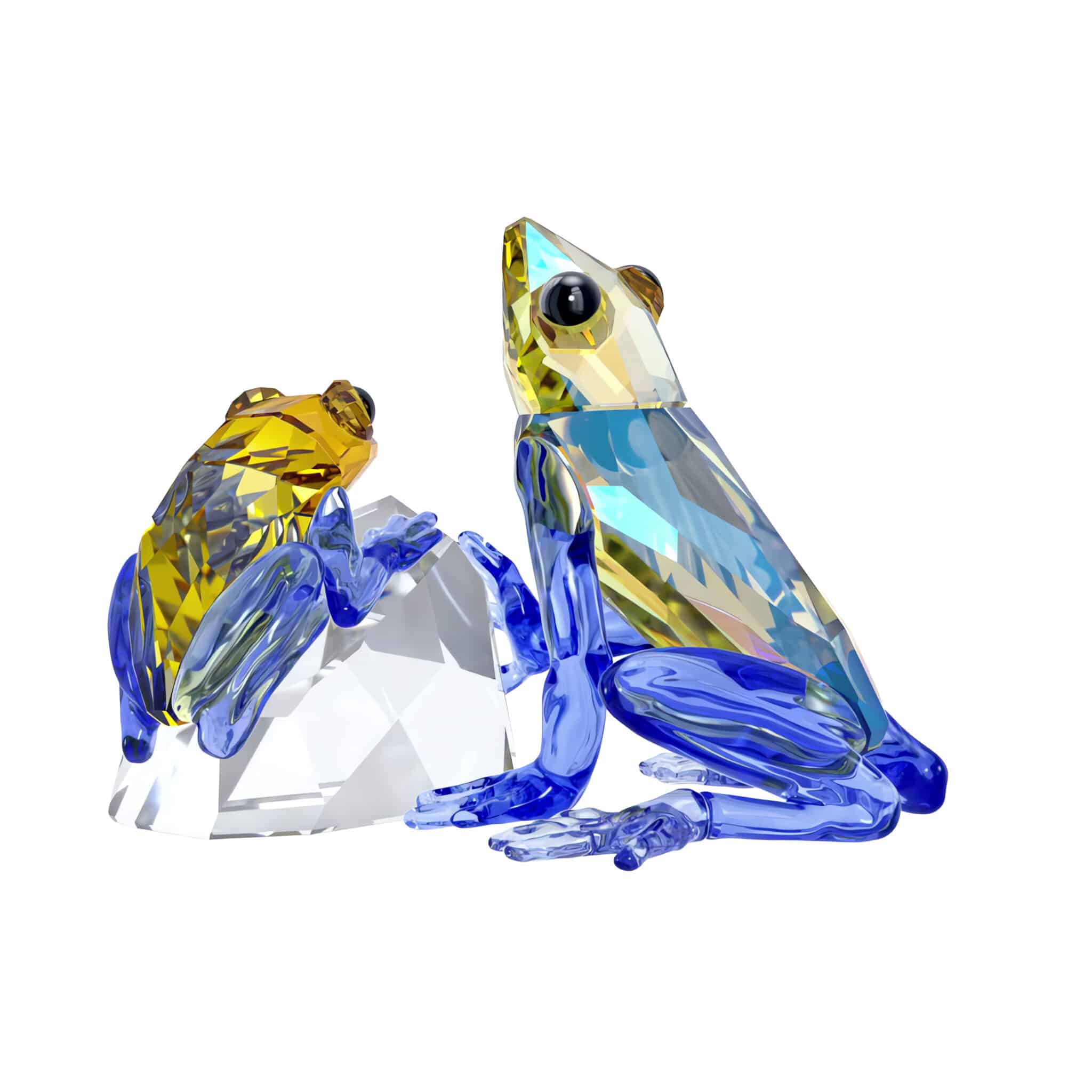 Swarovski Idyllia Frog and Baby -Swarovski