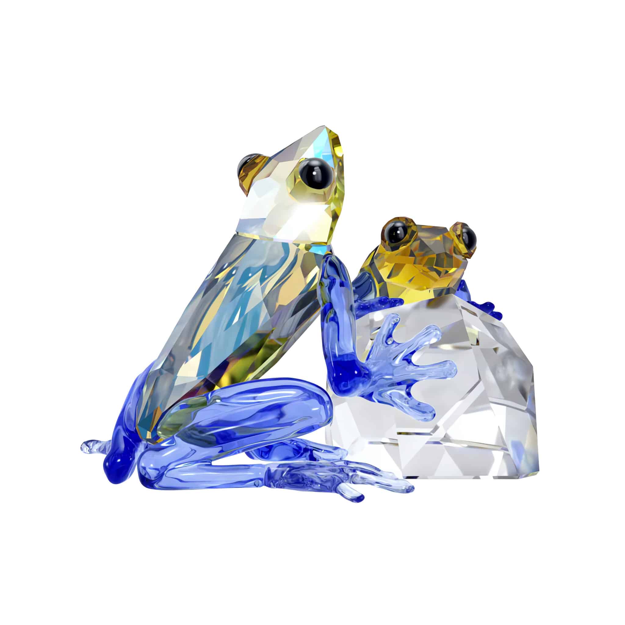 Swarovski Idyllia Frog and Baby -Swarovski