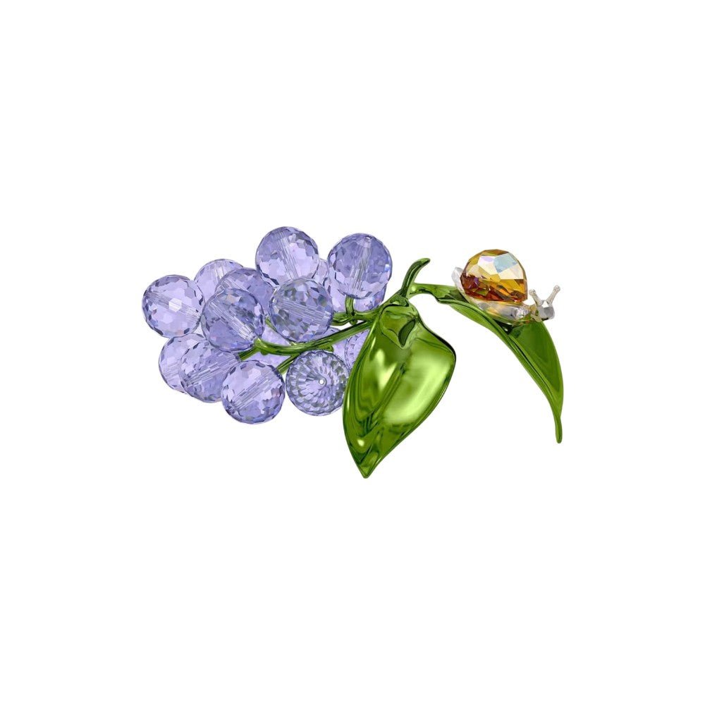 Swarovski Idyllia Snail and Blueberries -Swarovski