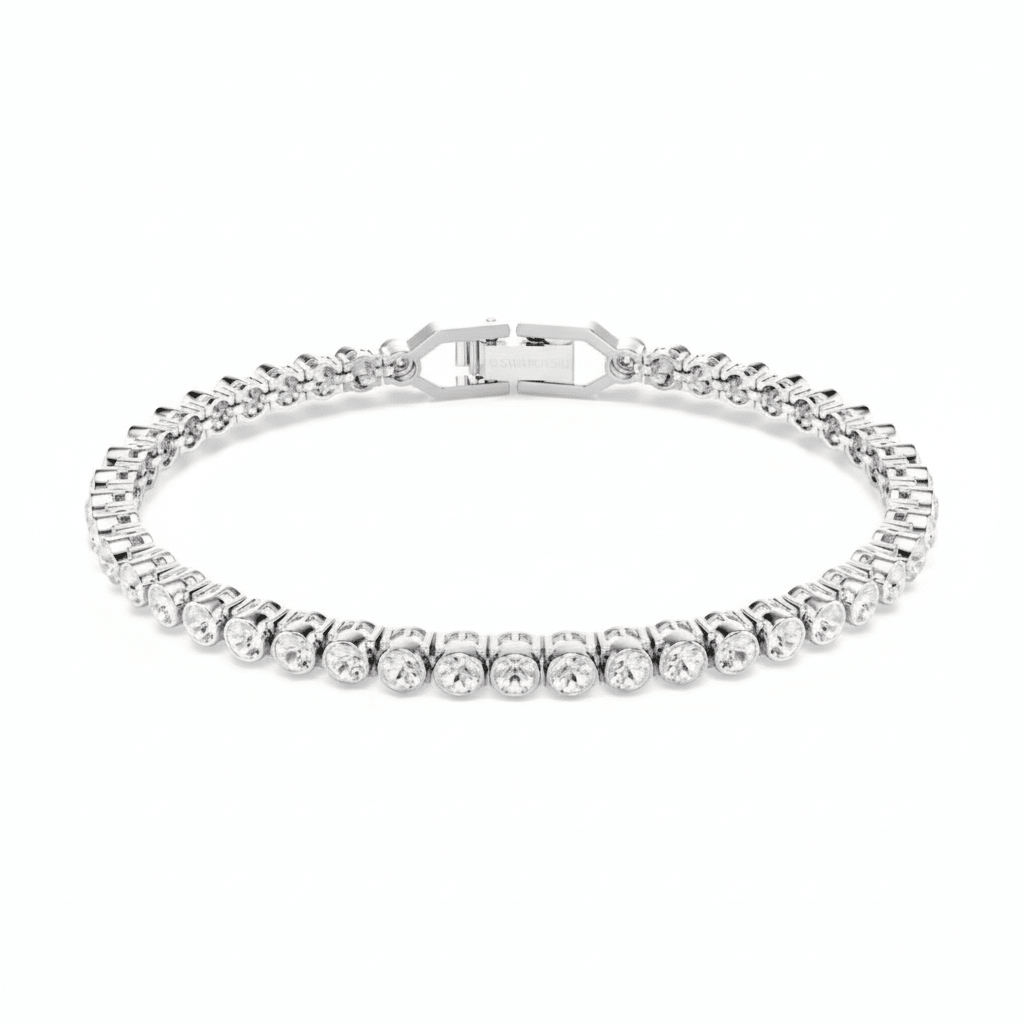 Swarovski Imber Emily Tennis bracelet Round cut -Swarovski