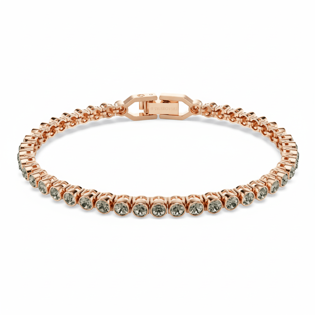 Swarovski Imber Emily Tennis bracelet Round cut -Swarovski