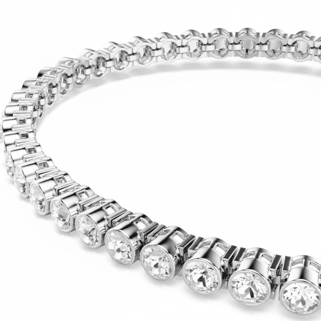 Swarovski Imber Emily Tennis bracelet Round cut -Swarovski