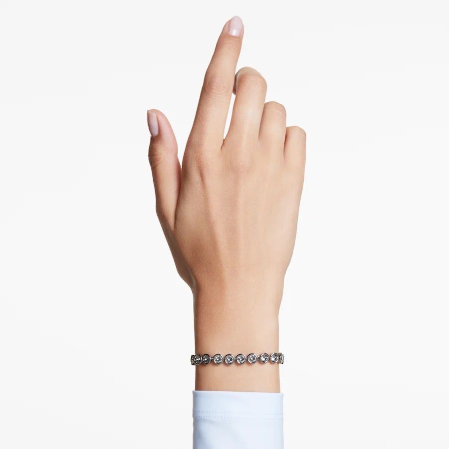 Swarovski Imber Tennis Bracelet Round Cut -Swarovski
