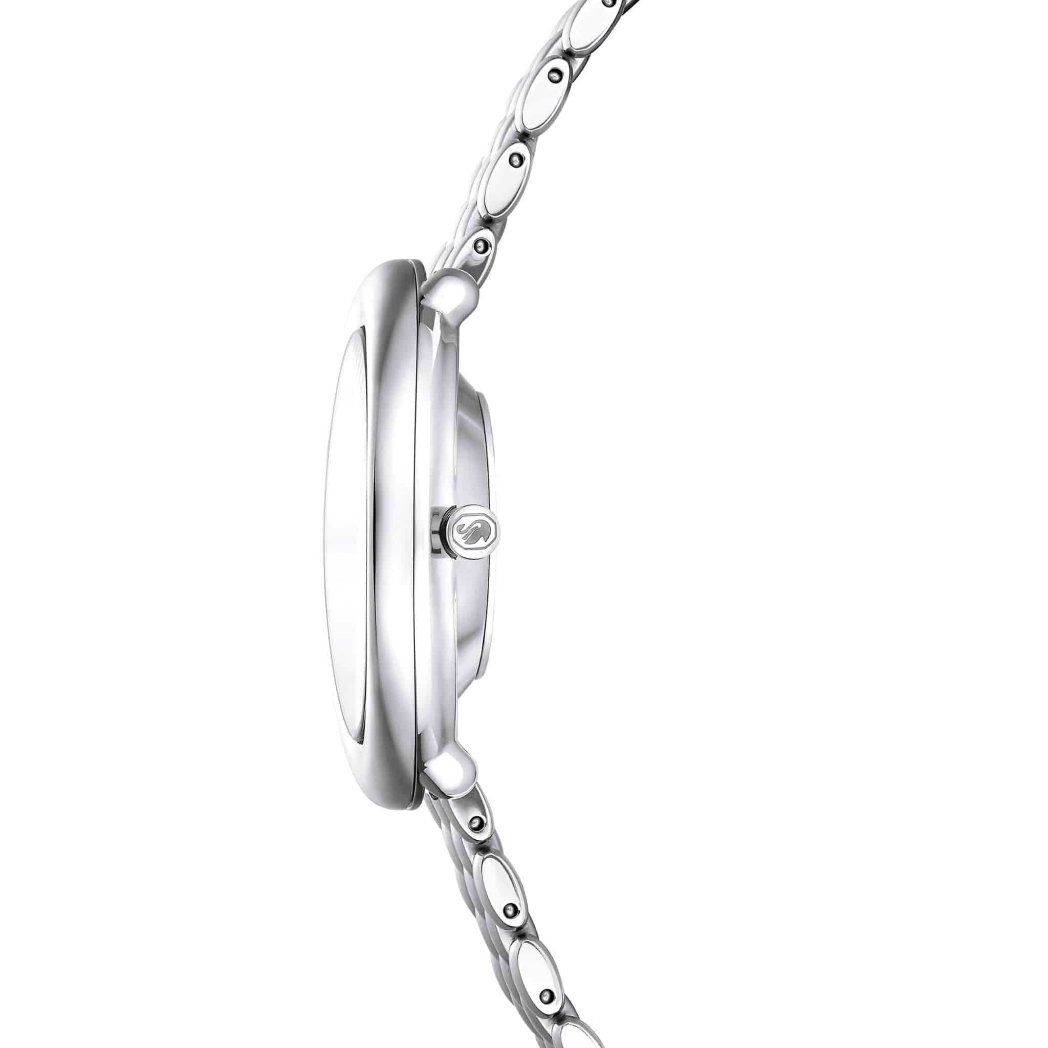 Swarovski Imber Watch, Swiss Made, Metal bracelet, Silver tone, Stainless steel -Swarovski