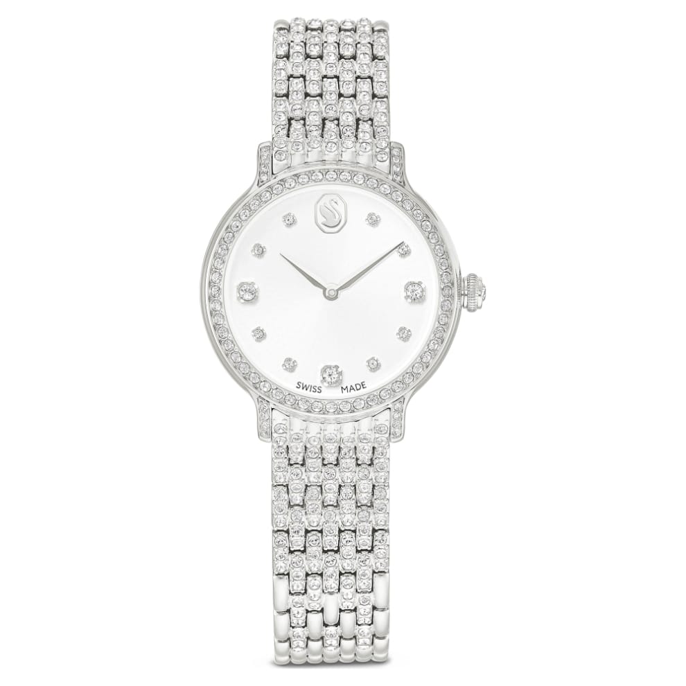 Swarovski Imber Watch, Swiss Made, Metal Bracelet, Silver tone, Stainless steel -Swarovski