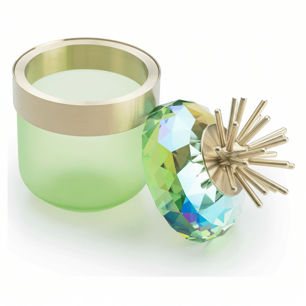 Swarovski Jungle Beats Decor Box Andoki Light Green -Swarovski
