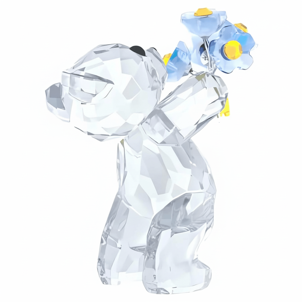 Swarovski Kris Bear- Forget-Me-Not -Swarovski
