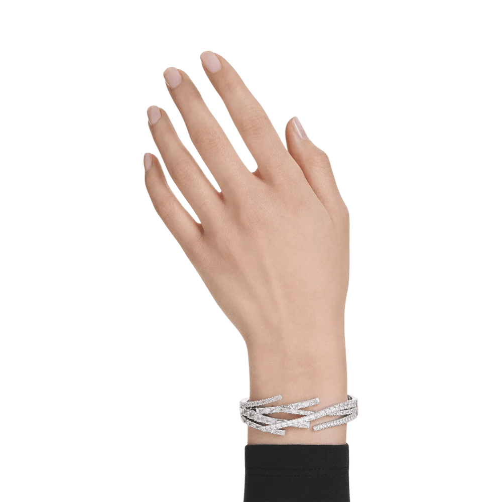 Swarovski Matrix Bangle Mixed Cuts -Swaroski