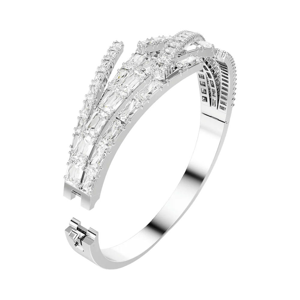 Swarovski Matrix Bangle Mixed Cuts -Swaroski