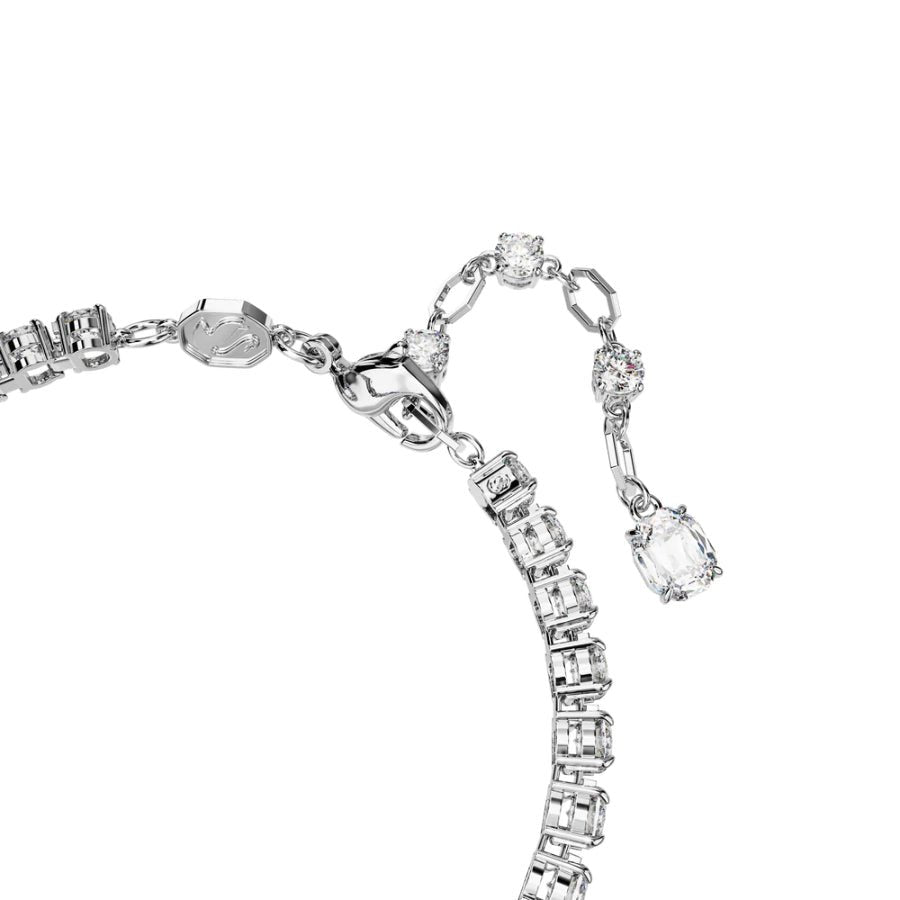 Swarovski Matrix Tennis Bracelet Mixed Cuts -Swarovski