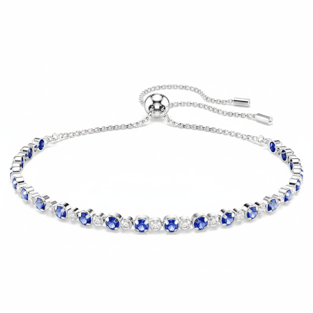Swarovski Matrix Tennis Bracelet Mixed round cuts -Swarovski
