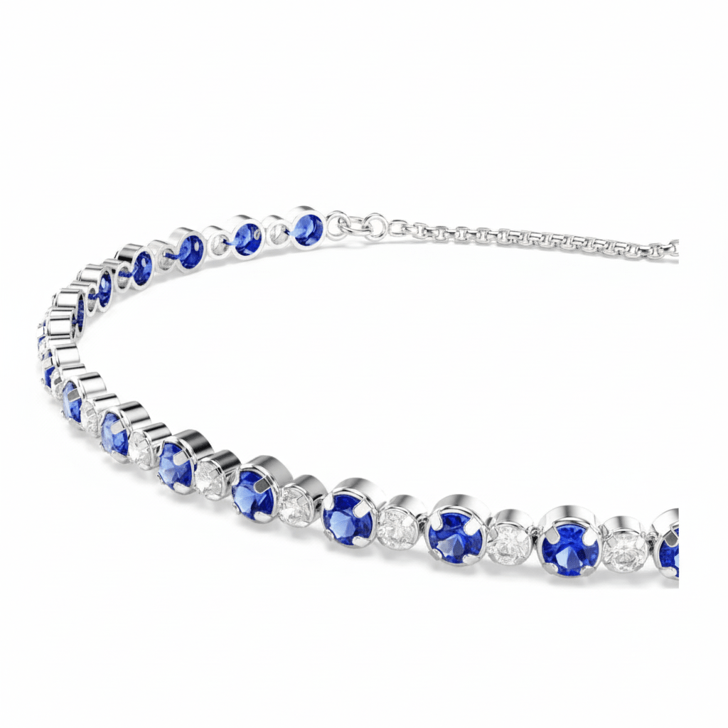 Swarovski Matrix Tennis Bracelet Mixed round cuts -Swarovski